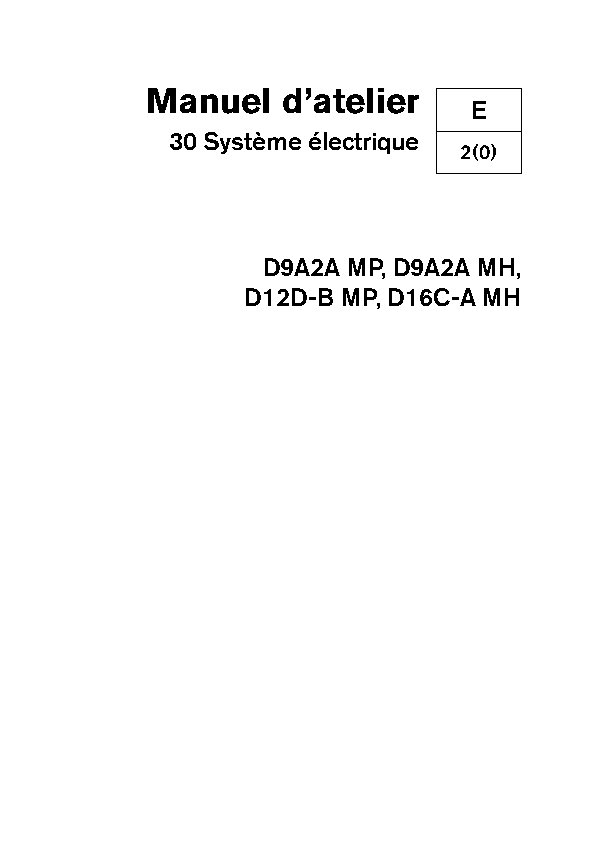 7745581 M.ATELIER D9A2A MP, D9A2A MH, D12D-B MP, D16C-A MH - (11-2006)